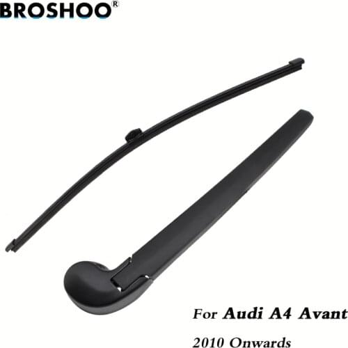 BROSHOO Car Rear Wiper Blades Back Windscreen Wiper Arm For AUDI A4 Avant Hatchback (2010 Onwards) 405mm, Auto Styling