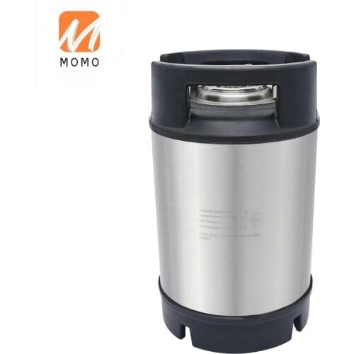 2.5 Gallon Stainless steel keg ball lock Cornelius Draft Beer ball lock Keg 9.5l with Metal handle for homebrewing