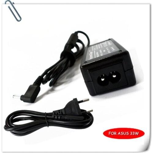 Notebook Adapter Charger For Asus VivoBook X200CA S200E Series X200CA-CT121H S200E-RHI3T73 carregador de bateria portatil 33w