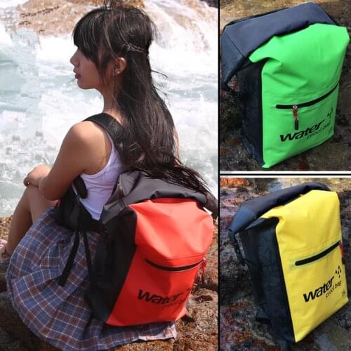 25L Outdoor Waterproof Swimming Bag Backpack Bucket Dry Sack Storage Bags Rafting Sports Kayaking Canoeing Travel Pack