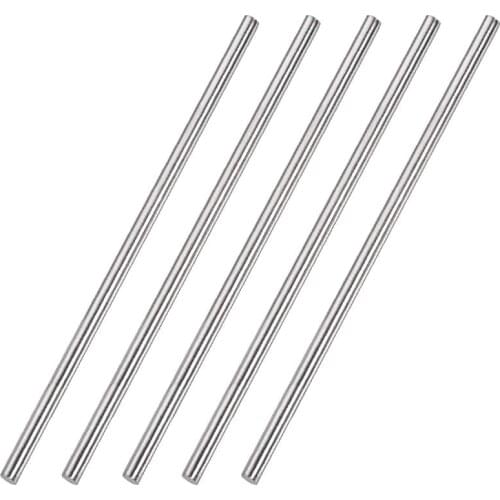 304 Stainless Steel Rod 3mm 4mm 5mm Axis Linear Axis Round Rod Abrasive L 100mm Chamfered End Processing Customization