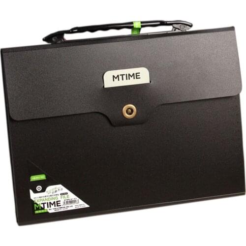 A4 File Organizer 13 Pockets Plastic Expanding Wallet Accordion Folders, Letter Size Portable Document handbag Holder