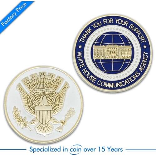 Factory Price USA eagle Military Challenge Metal Coin cheap custom you want LOGO coins OEM