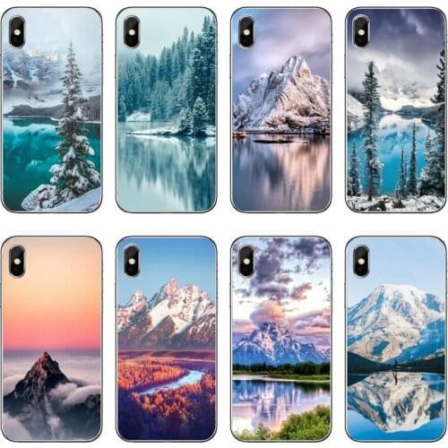 Scenery lake Snow mountain Accessories Phone Case For Xiaomi Redmi 9T 9C 9A 7 7A K20 6 6A S2 Redmi Note 9S 9T 9 8 8T 7 6 5A Pro
