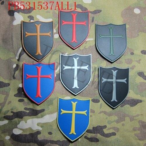 DEVGRU Seal Team Cross Military Tactical Morale 3D PVC patch Badges