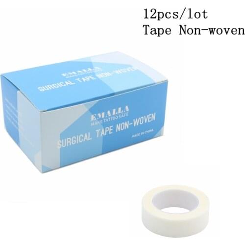 2.5*9.14CM 12pcs/lot Non-woven Fabric Eyelash Extension Tools Adhesives Lint Free Under Eyelashes Tapes tattoo accessories