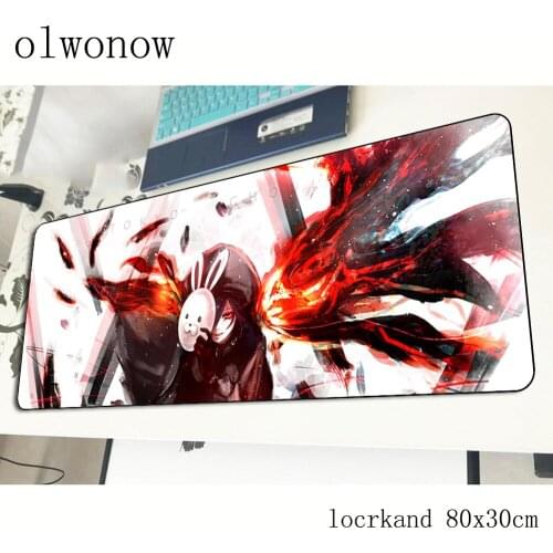 Tokyo Ghoul pad mouse cute computador gamer mouse pad 800x300x2mm padmouse Mass pattern mousepad ergonomic gadget office mats