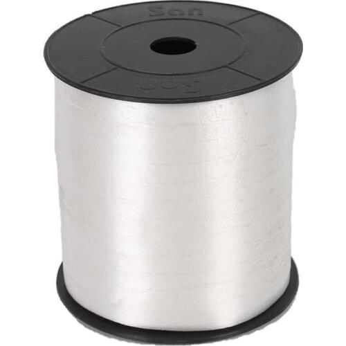 Matte Color Raffia Ribbon 8 Mm. 200 meters White