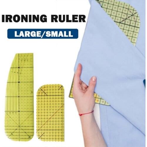 Hot Ironing Ruler Fabric Measuring Tool Tailor Craft DIY Sewing Supplies