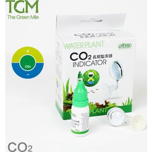 ISTA Glass Aquarium CO2 Test Kit with Indicator and 10ml Test Liquid for Water Quality Control
