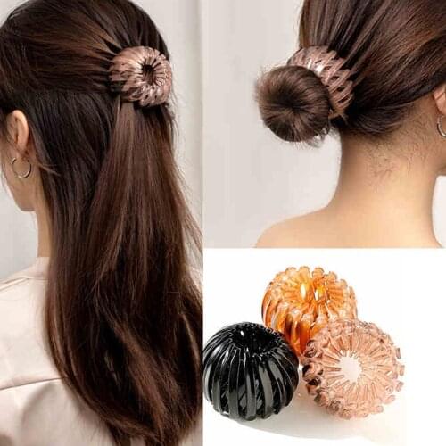 New Elegant Leopard Round Stretchable Hair Claws Women Girls Hair Style Make Headband Tools Hairbands Fashion Hair Accessories
