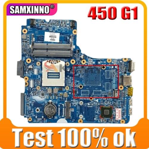 Original For HP 440 450 G1 Laptop Motherboard Mainboard 734085-601 734085-501 48.4YW05.011 PGA947 DDR3 100% Tested Fast Ship