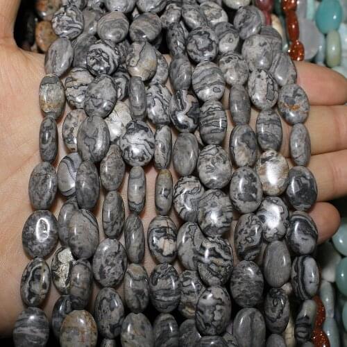 Natural Stone Crystal Aventurine Women Jewelry Making 10*14mm Oval Egg-shape Loose Beads Beaded DIY Bracelet Necklace Parts 15