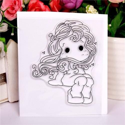 Yulan Transparent Clear Stamps Silicone Seals for DIY scrapbooking photo album Card Making