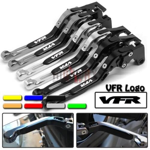 CNC Brake Handle Bar Lever Extendable Folding Adjustable Brake Clutch Levers For HONDA VF750S SABRE 1982-1986 VFR750 91-97
