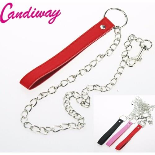 Bdsm Fetish Bondage Sex Collars drag chain Adult Game Sex Toys accessories Slave Collar Erotic Neck Collar Traction belt/chain