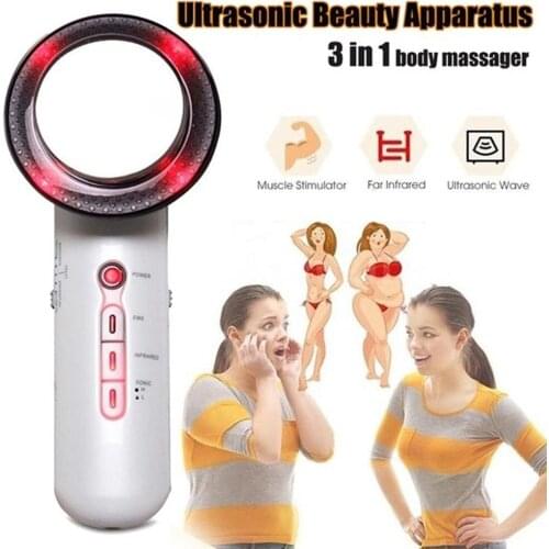 Three-In-One Slimming Instrument Massager Led Beauty Instrument Ems Ultrasonic Micro-Electric Skin Shaping Instrument