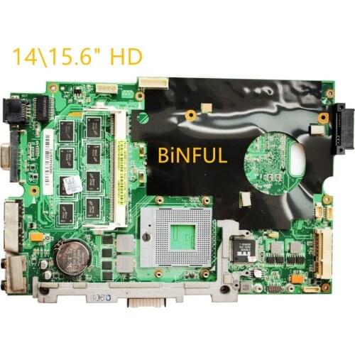 High quality for K50IJ K40IJ K60IJ X5DIJ K40AB K50AB K40 K50 with 2Gb RAM CPU Laptop motherboard 100% fully tested