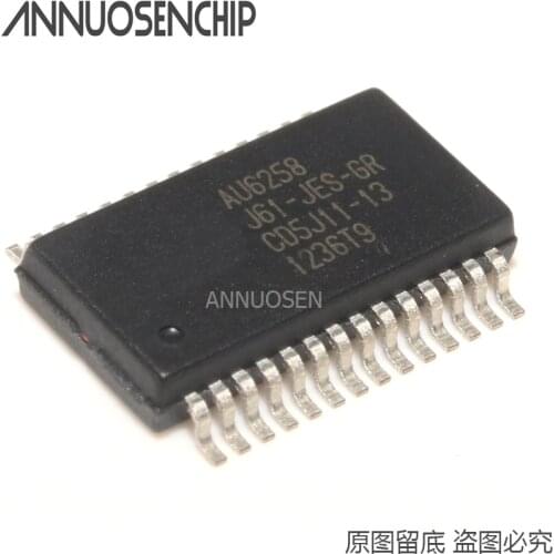 5PCS AU6258-J61-JES-GR AU6258 SSOP-28 new and original