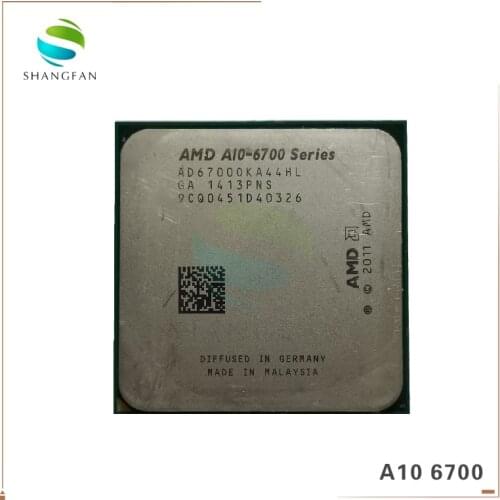 AMD A-Series A10-6700 A10 6700 A10 6700K A10-6700K 3.7Ghz 65W Quad-Core CPU AD6700OKA44HL Socket FM2