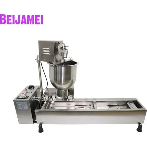 BEIJAMEI Automatic Donut Machine Mini Donut Maker Fryer Commercial Donut Making Machines for Sale