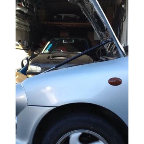 For Subaru Vivio KK3/KK4/KW3/KW4/KY3 92-98 Front Bonnet Hood Modify Gas Struts Carbon Fiber Spring Damper Lift Support Absorber