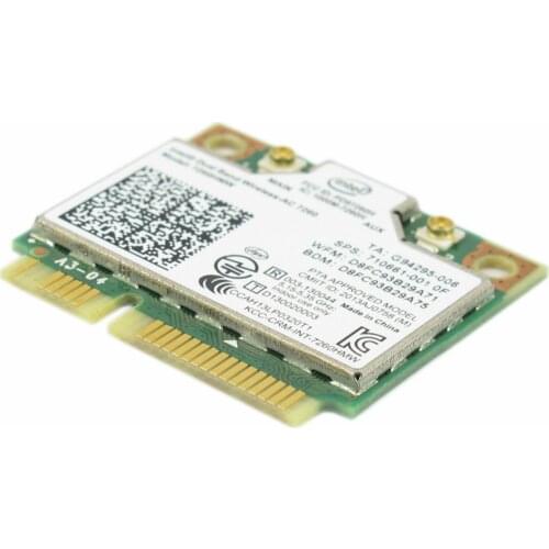 JIANGLUN Intel 7260-ac Dual Band Wireless ac Mini-Card 7260HMW-ac For Wifi BT 4.0 Combo