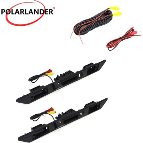 Hot sell CCD HD Rear View Camera Car Trunk Handle Camera Parking Backup Camera for Audi A3 A6L A8L A4 A8 Q7