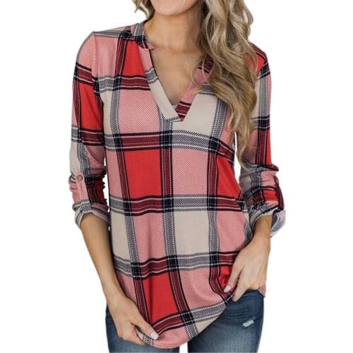 Kalenmos Women's Plaid Shirts