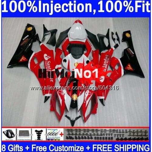 Body For YAMAHA YZF R 6 YZF 600 YZF-600 7MC.17 YZF R6 06-07 600CC YZF600 YZF-R6 2006 2007 YZFR6 06 07 Red Black OEM Fairings