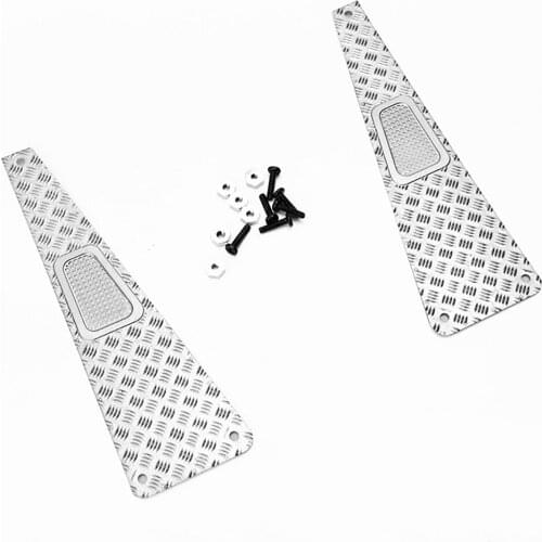 Metal Front Skid Plate for RC4WD 1:18 D90 RC Car Shell Upgrade Parts