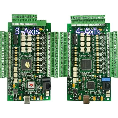New 3-4 Axis Mach3 USB CNC Card Engraving Machine Motion Control Card USBCNC Smooth Stepper Motion Controller Card
