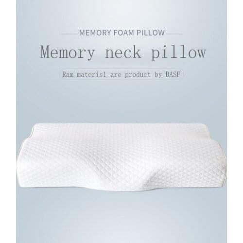 Comfortable and Breathable Neck Pillow for All Seasons Memory Foam Pillow Household Care Pillow Foam Pillow Butterfly Pillow