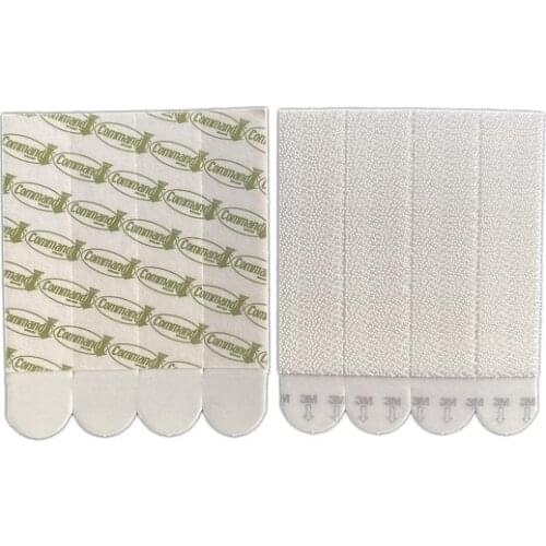 1000pcs(500sets)Large 3M Command Damage-free Picture hanging Strips Command Picture & photo Hanging Strips