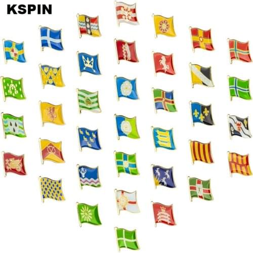 United Kingdom Brooch National Flag Lapel Pin Country Flag Badge Flag Brooch International Travel Pins Collections