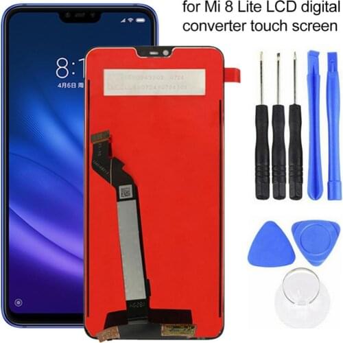 Replacement LCD Display Touch Screen Digitizer Repair Parts for Xiaomi Mi 8 Lite Touch Screen Phone Mobile Phone Parts