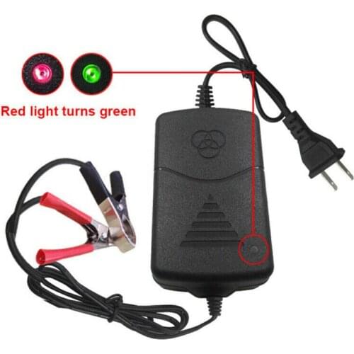 12V 1A Motorcycle Charger Battery Charger Power Supply Adapters Use For Xiaomi Mijia M365 Electric Scooter Skateboard Accessorie
