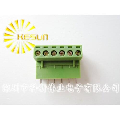 100PCS 2EDG-5.08-6P + 2EDGV-5.08-6P 2EDG 2EDGV 6Pin 5.08mm Straight Pin Plug-in Screw Terminal Block ROHS
