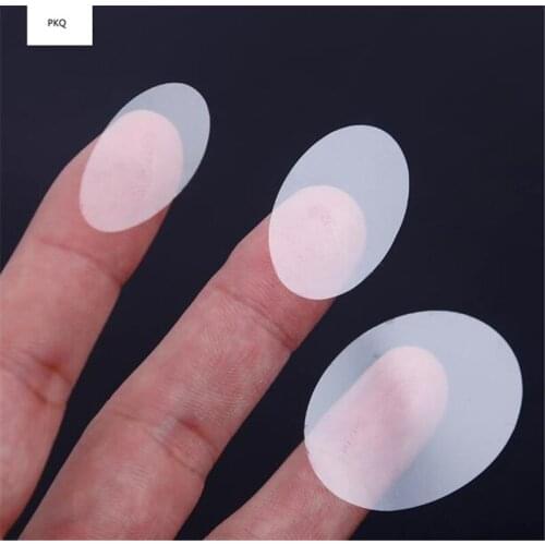Custom 1000PCS Oval-Shape PVC Clear Sticker Scrapbooking for Package Envelope Seal Labels Sticker Handmade Stationery Sticker