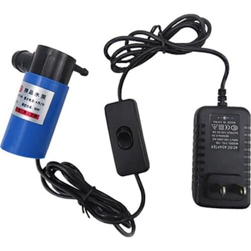 DC12V 10M 85L/min 30W micro automatic small pump copper submersible pump for Rhinestone,Slotting and cutting machine, fish tank