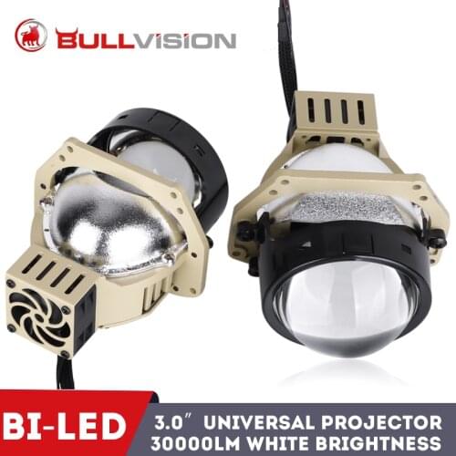 3.0 Bi led Lens With Hella 3R G5 90W LED Laser Projector Headlight Lenses Dual Diode Chip Car LED Light Accessories Retrofit