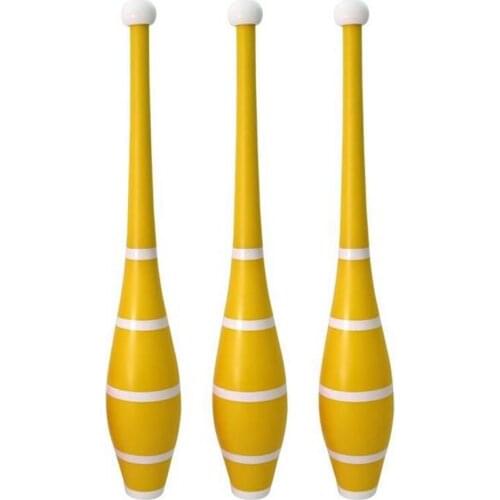3Pcs Juggling Clubs Pins Sticks Jugglers Circus Stage Magic Show Props Joker Acrobatics Clubs Outdoor Fitness Sports Kid Toy Rod