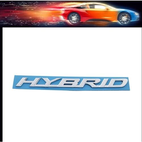 3D Premium HYBRID car Engine Hood Fender trunk Tail Rear Bonnet Nameplate Decal Emblem Badge Sticker for LEXUS RX RX450H RX450