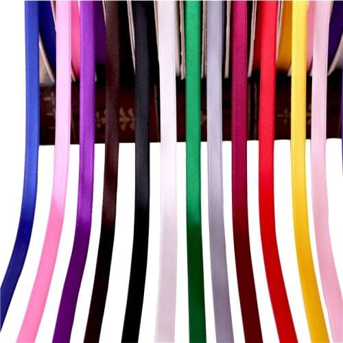 5Yards/Roll silk satin ribbon DIY Grosgrain Ribbons Bow Gifts Card Wedding Party DIY Decoration Gift packaging accessories 12mm