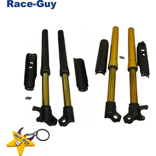 660mm & 625mm Full Adjustable Front Forks Suspension For Pit Dirt Bike Motard
