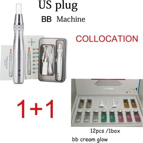 7 Color LED Light pen BB Cream Glow Treatment Machine Kit For BB Cream Serum Remove Acne Scar Reduce Stretch Marks Collocation