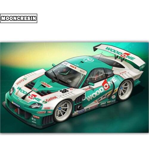 5D Diy Full Round Diamond Embroidery Motorcycle Race Mosaic Painting Rhinestone Christmas Diamond Painting Kit Decoration Home