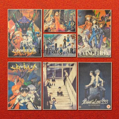 5D DIY Diamond Painting Cross Stitch Kit Mosaic Diamond Embroidery Anime Evangelion Full Square Drill Home Decoration