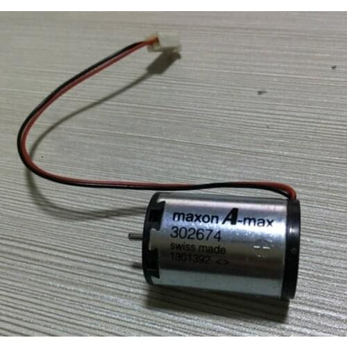 Used imported Swiss maxon A-max Coreless DC motor speed 302674 22 mm