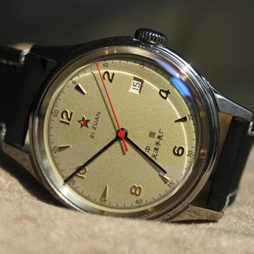 1963 Pilot Watch Mens Mechanical Wristwatch Men ETA ST2130 Automatic Movement Military Watches Men Complete Calendar Retro 2020